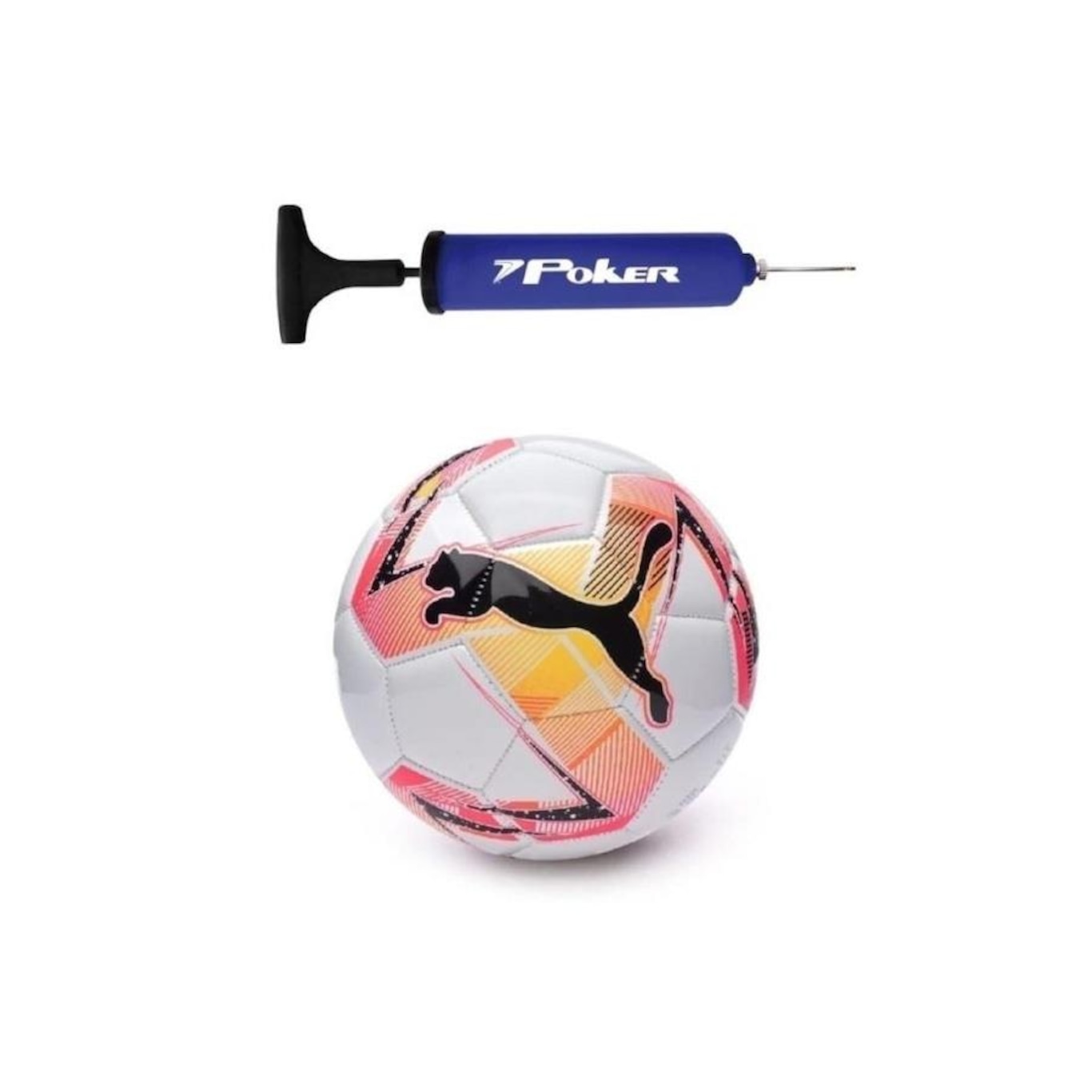 Bola Futsal Puma 3 Ms + Bomba de Ar - Foto 1