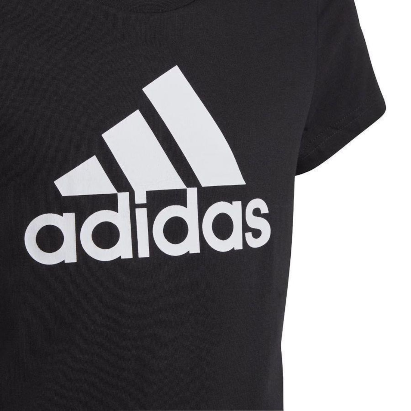 Camiseta adidas Big Logo - Infantil - Foto 3