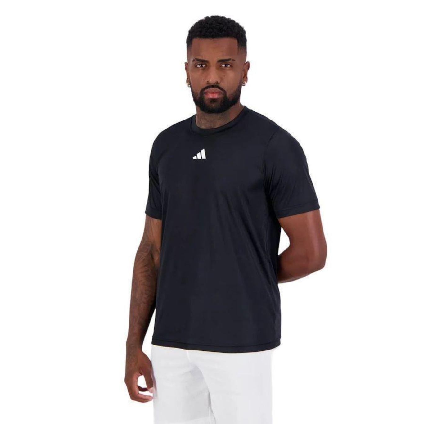 Camiseta adidas Treino Básica - Masculina - Foto 5