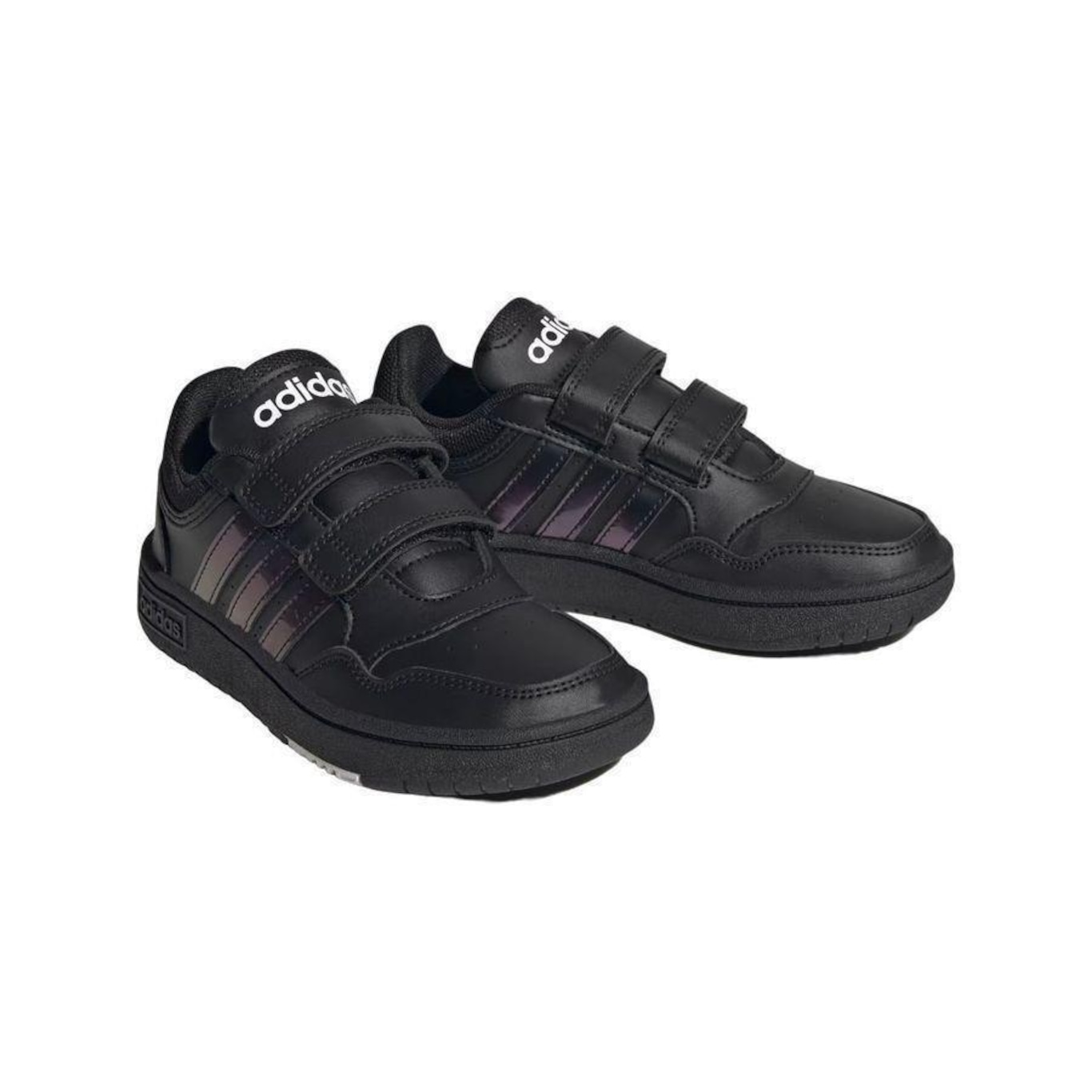 Tênis adidas Hoops 3.0 - Infantil - Foto 3