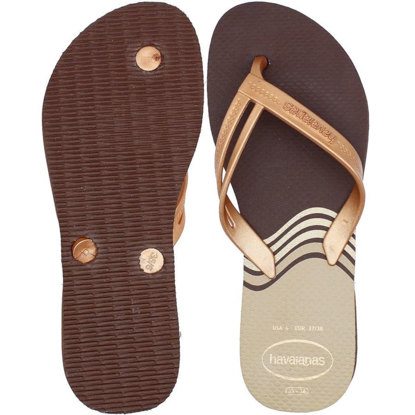 Chinelo Havaianas Elegance Print - Feminino - Foto 3