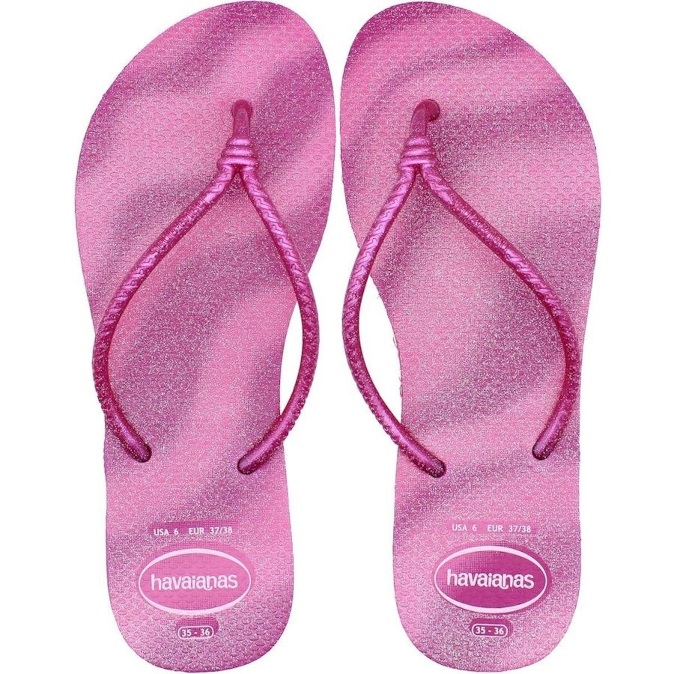 Chinelo Havaianas Tube Gloss - Feminino - Foto 1