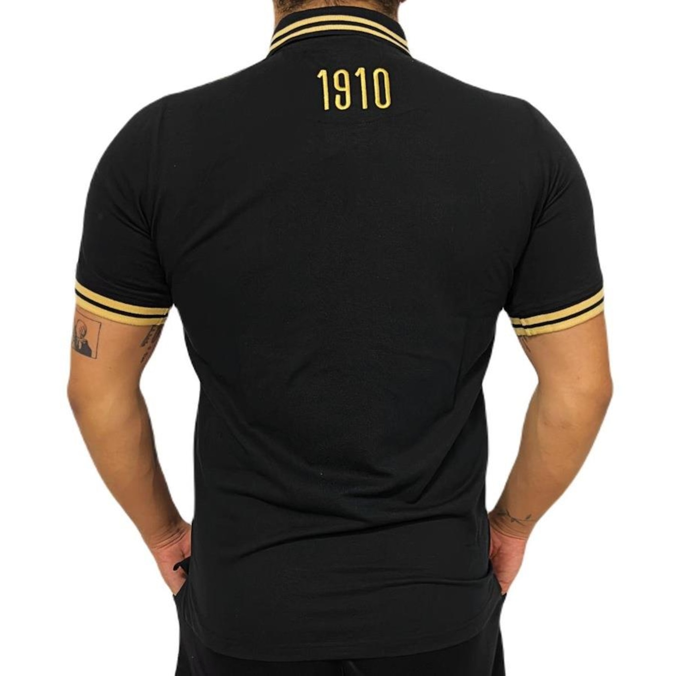 Camisa do Corinthians Lotus Polo Cp 1910- Masculino - Foto 6