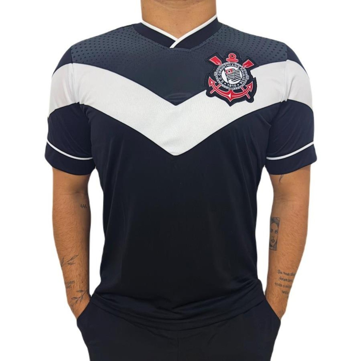 Camisa do Corinthians Lotus Denman Sccp - Masculino - Foto 2