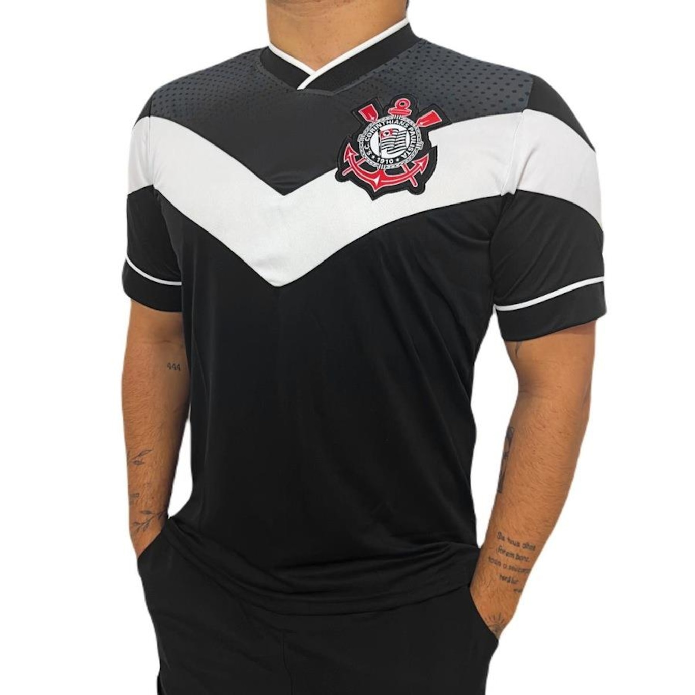 Camisa do Corinthians Lotus Denman Sccp - Masculino - Foto 3