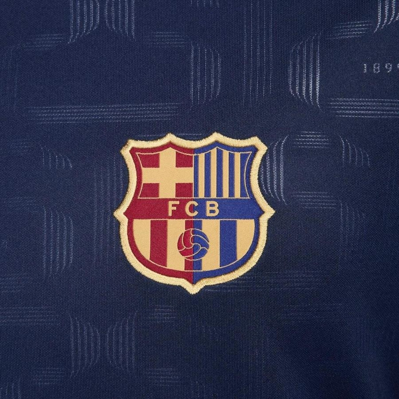 Camiseta Nike Barcelona Academy Pro Pre Match - Masculina - Foto 6