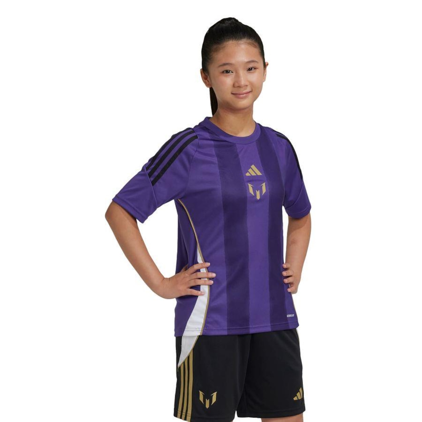 Camisa de Treino adidas Messi - Infantil - Foto 2