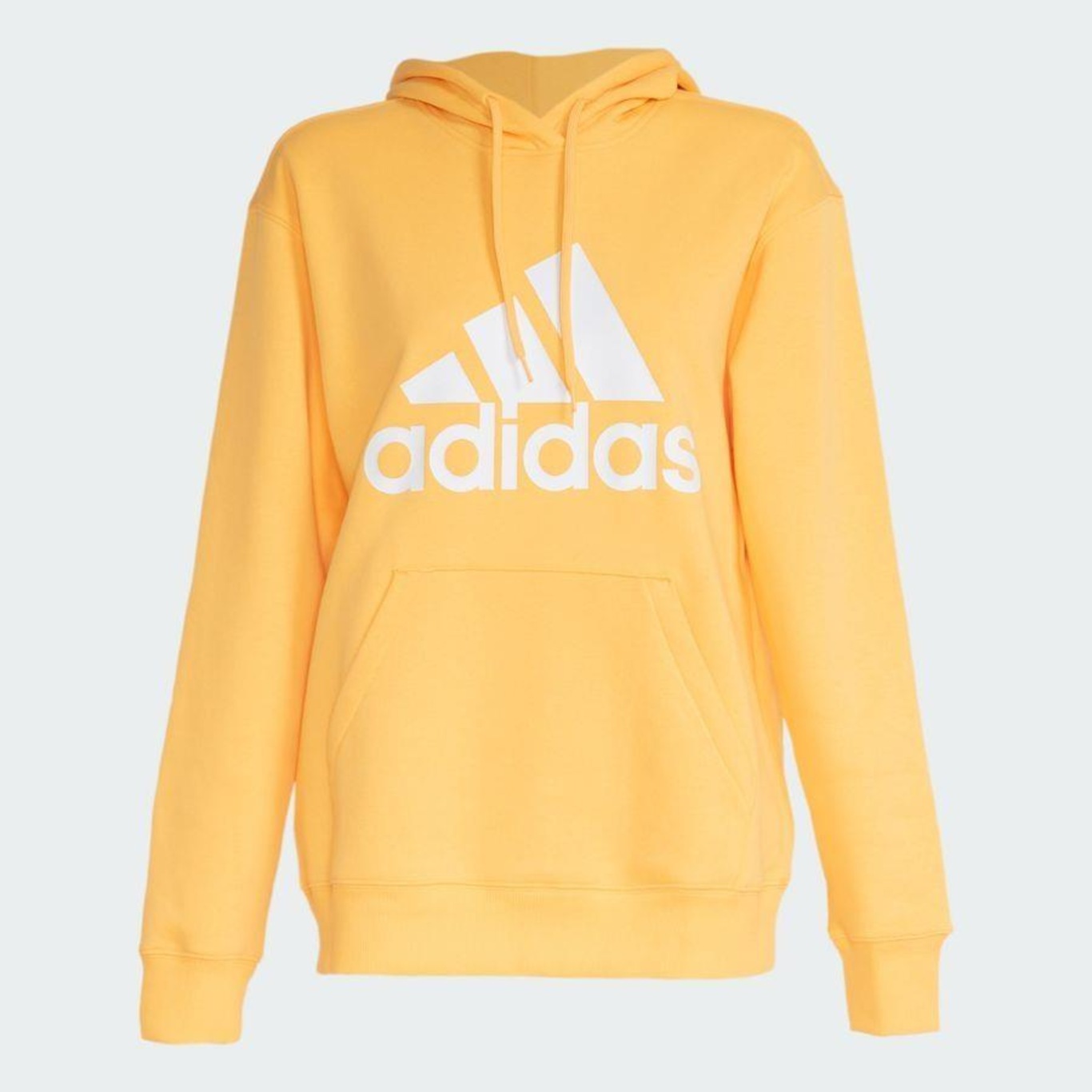 Blusão de Moletom Capuz adidas Fleece Regular Essentials Big Logo - Feminino - Foto 2