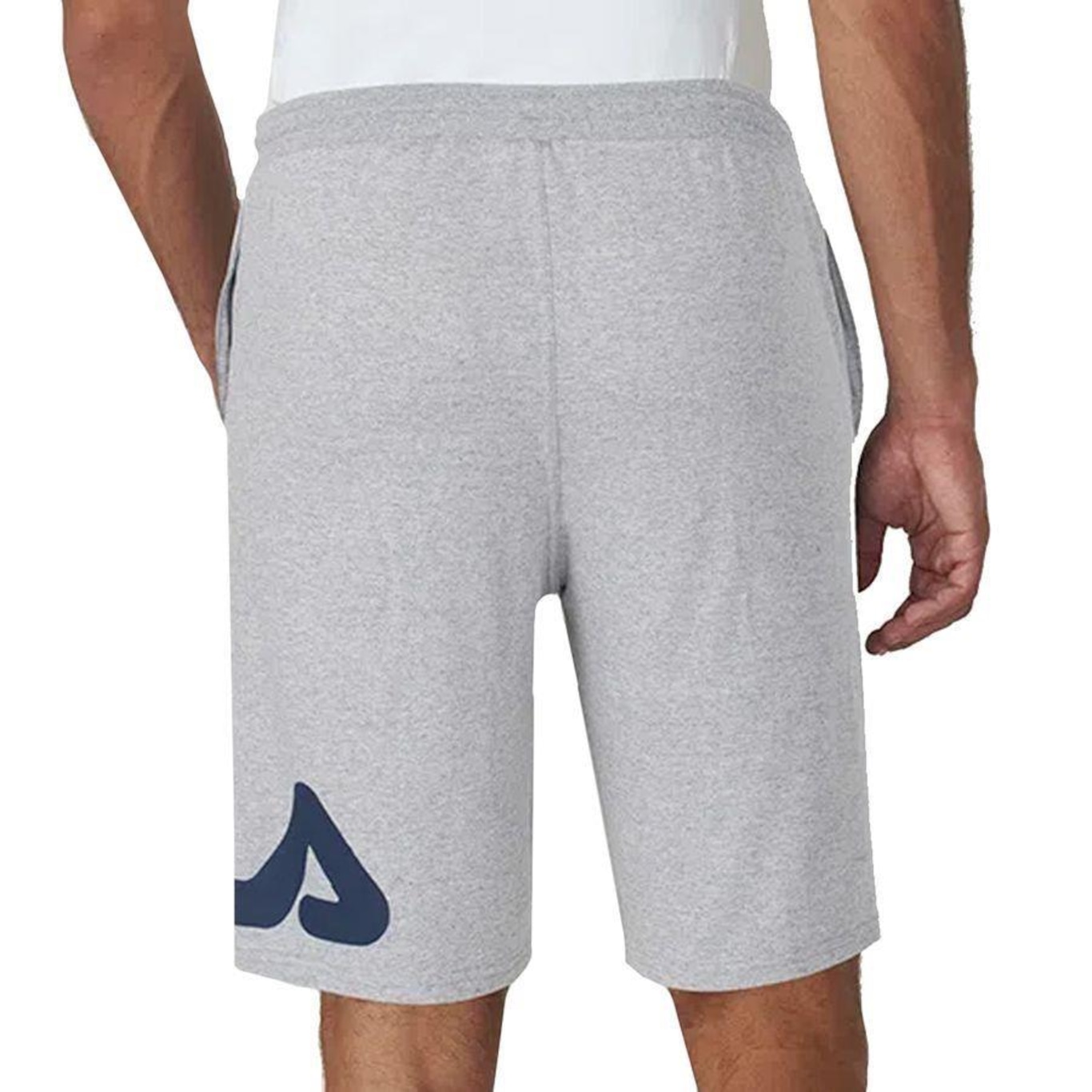 Bermuda Fila Basic Letter - Masculina - Foto 3