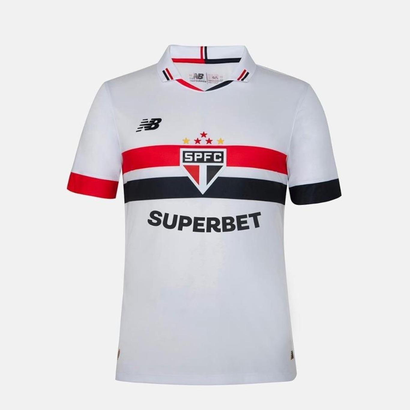 Camisa do São Paulo Home 2024 Jogador New Balance - Masculina - Foto 1