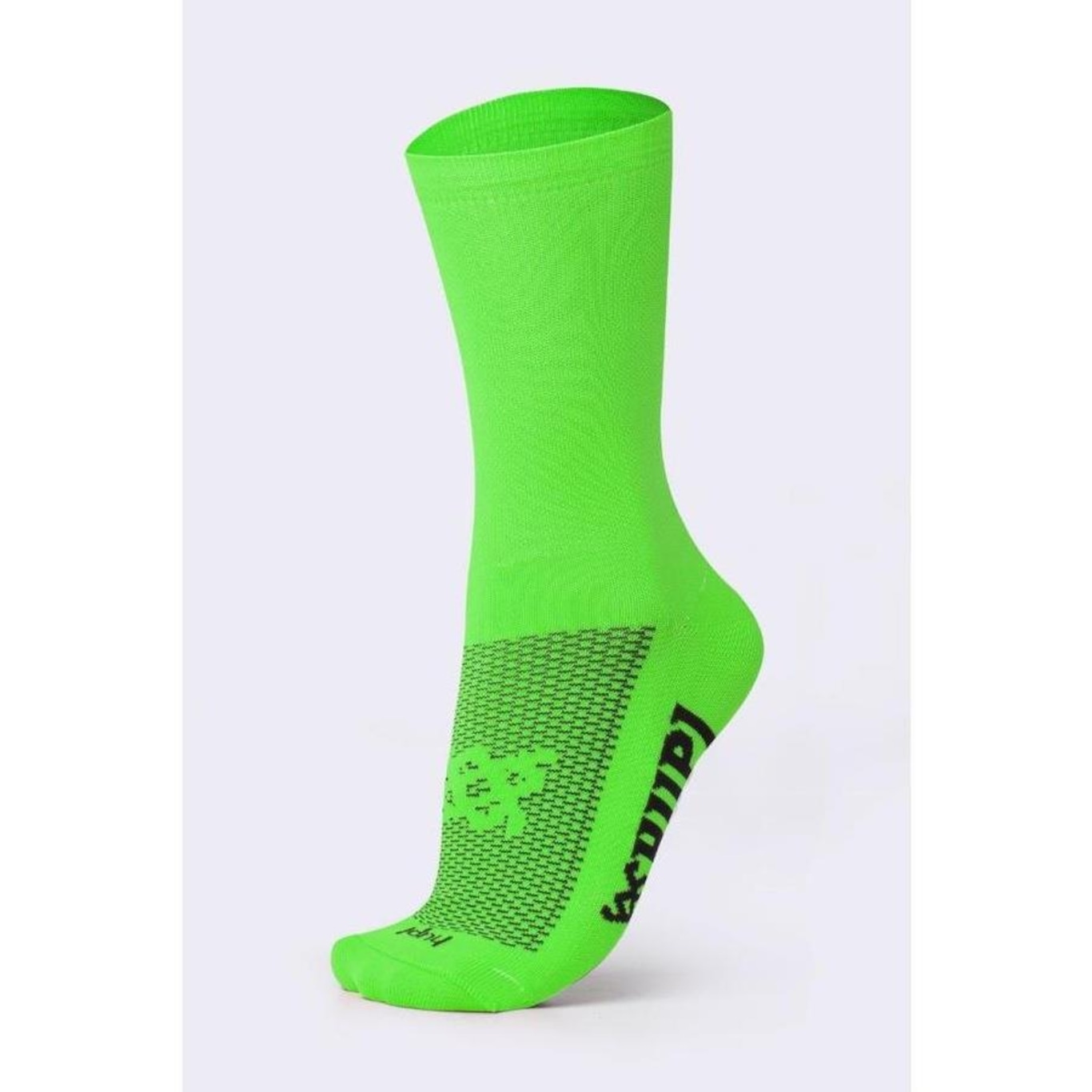 Meia Hupi Sport Neon Liso - Unissex - Foto 2