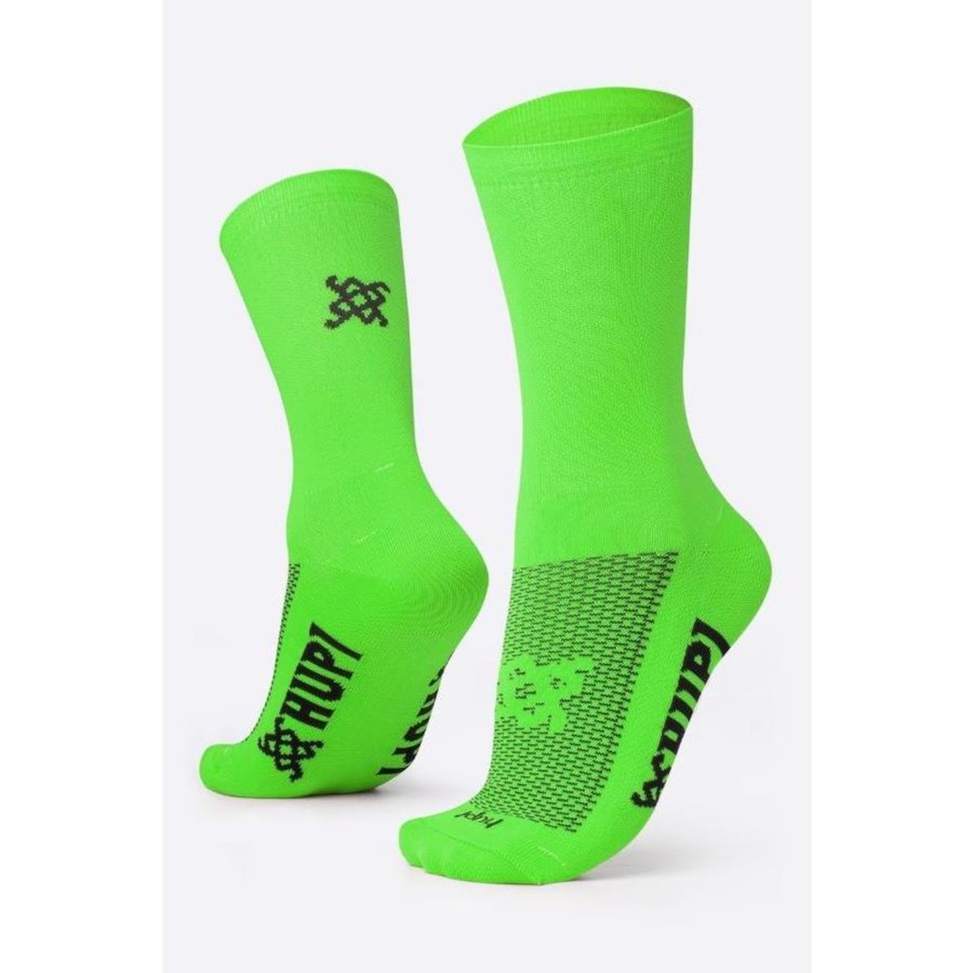 Meia Hupi Sport Neon Liso - Unissex - Foto 3