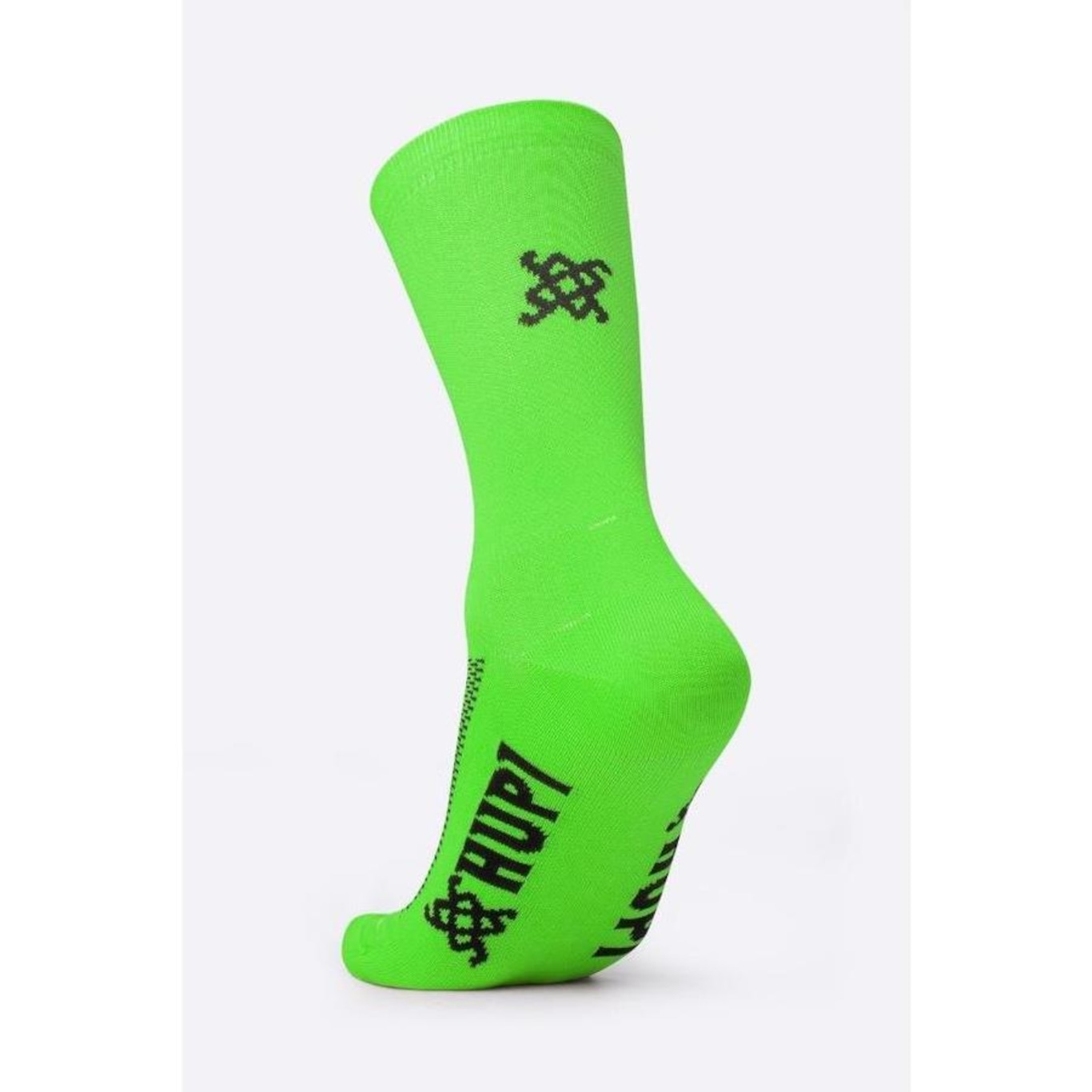 Meia Hupi Sport Neon Liso - Unissex - Foto 4