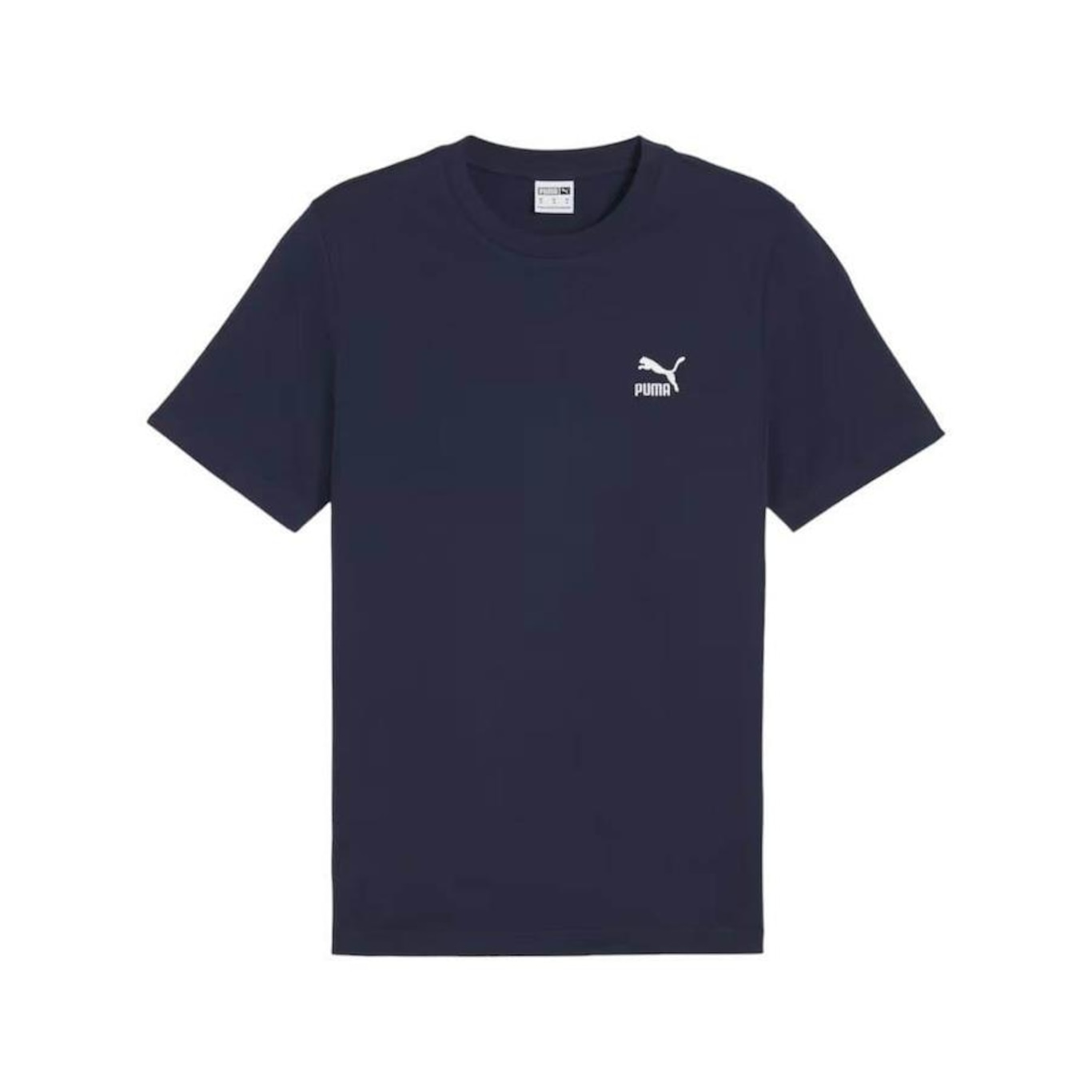 Camiseta Masculina Puma Manga Curta Small Logo ESS - Foto 1