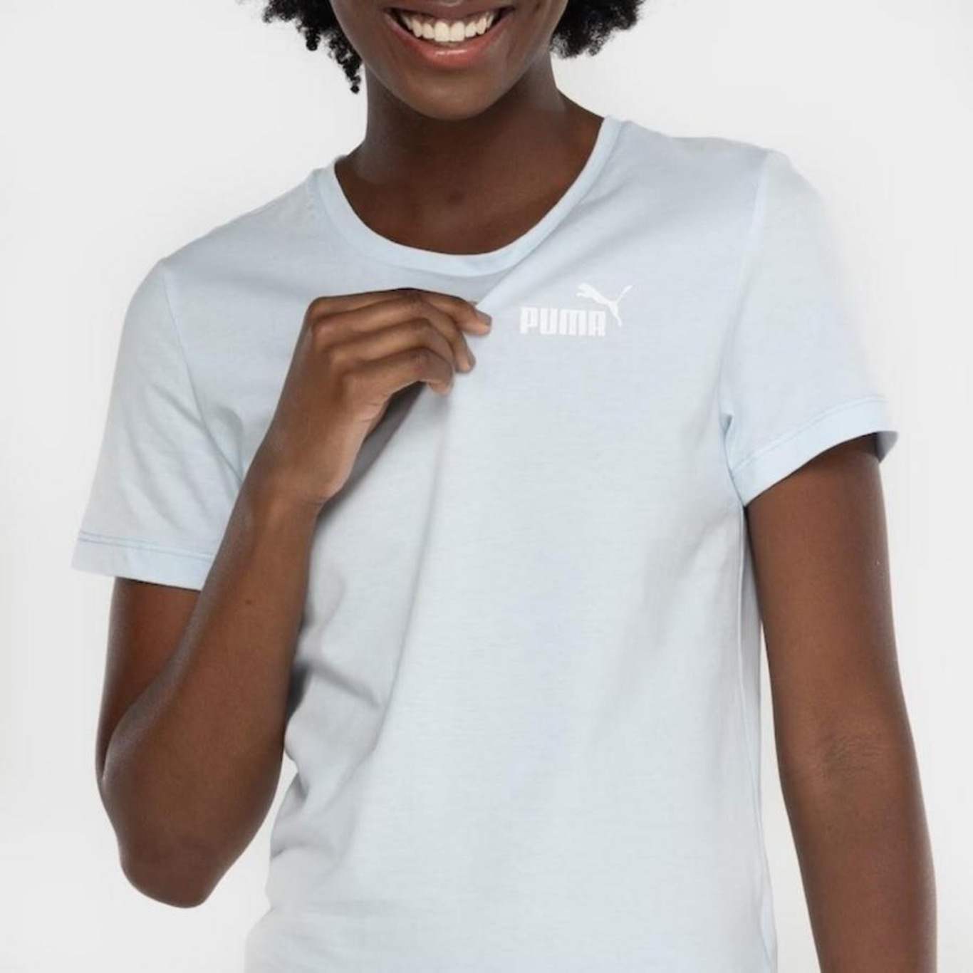 Camiseta Puma Essentials Small Logo - Feminina - Foto 3