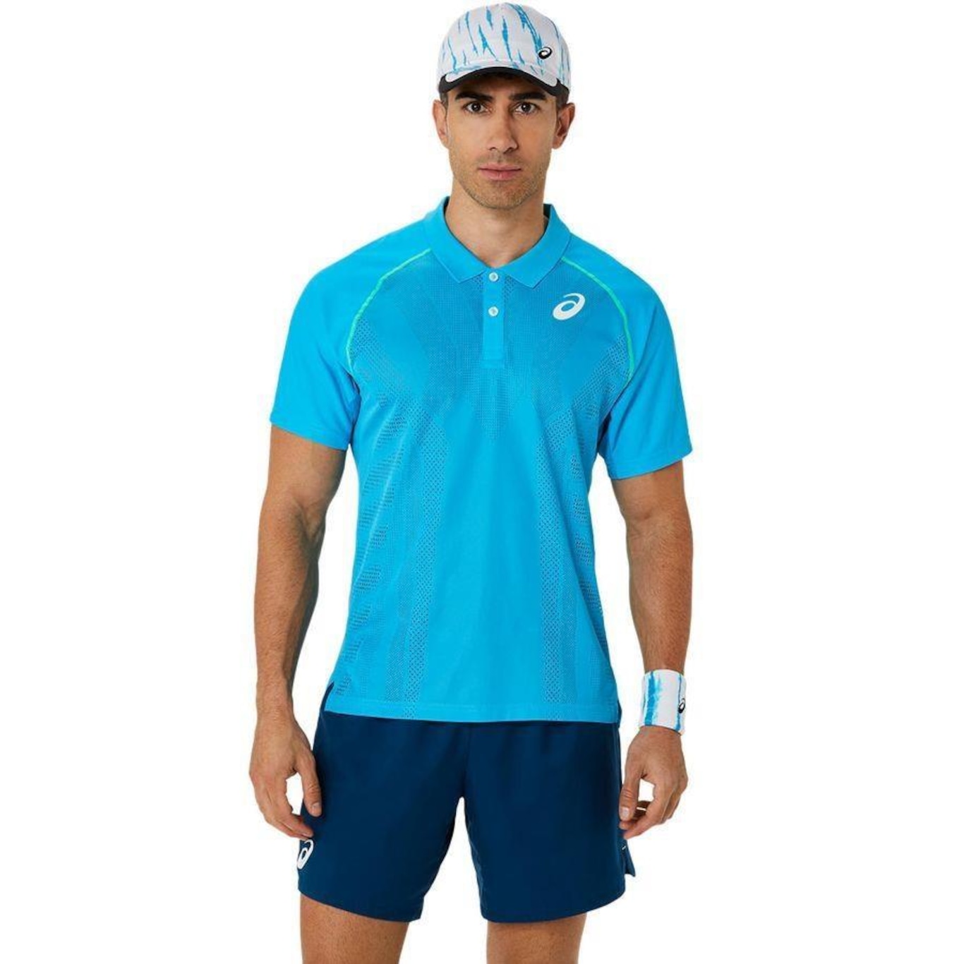 Camisa Polo Asics Match Activebreeze - Masculina - Foto 1