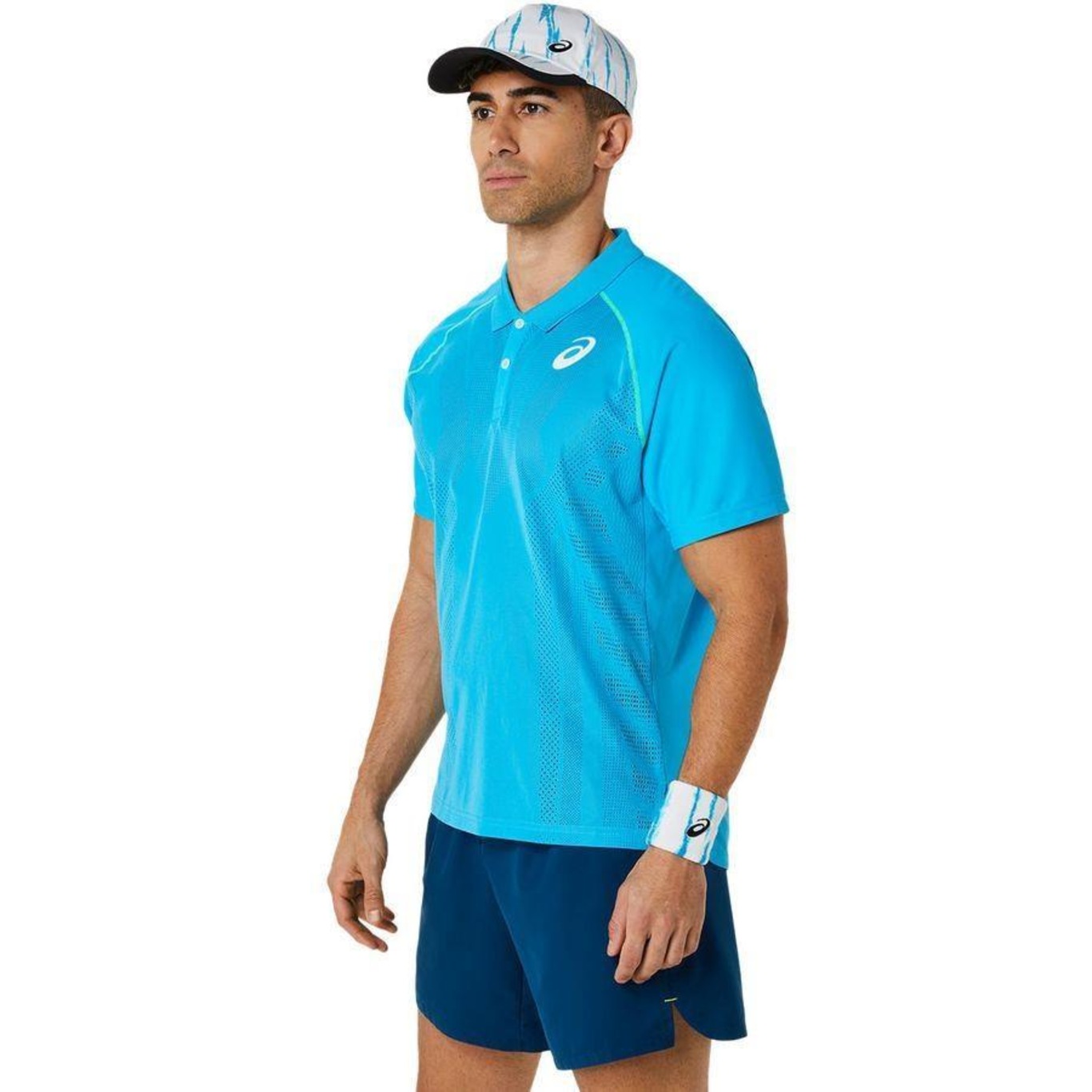 Camisa Polo Asics Match Activebreeze - Masculina - Foto 3