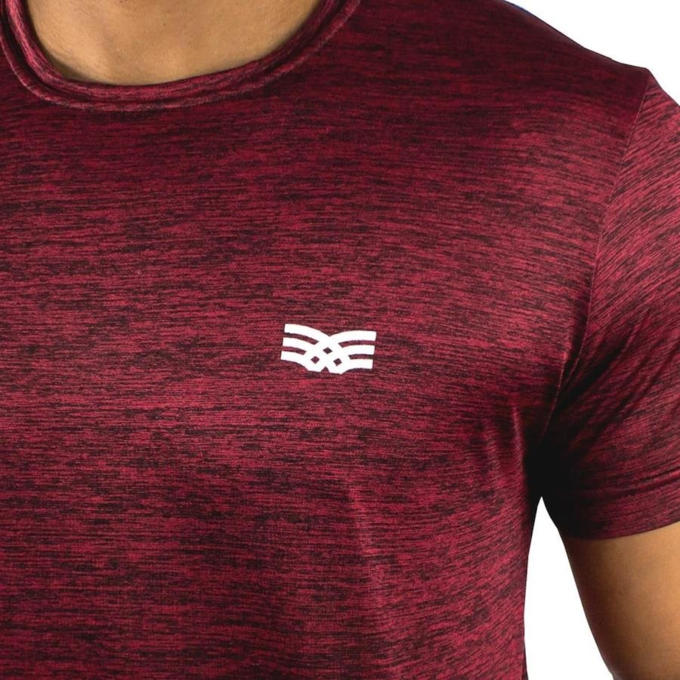 Camiseta Color Sports Dry Mescla Treino - Masculina - Foto 4