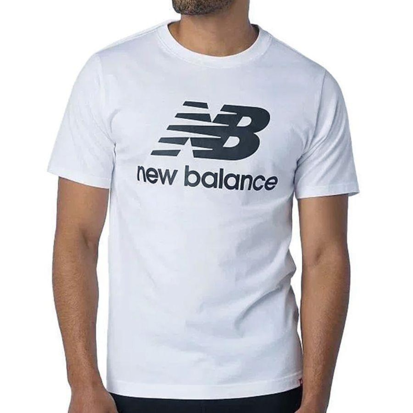 Camiseta New Balance Essentials Basic - Masculina - Foto 1