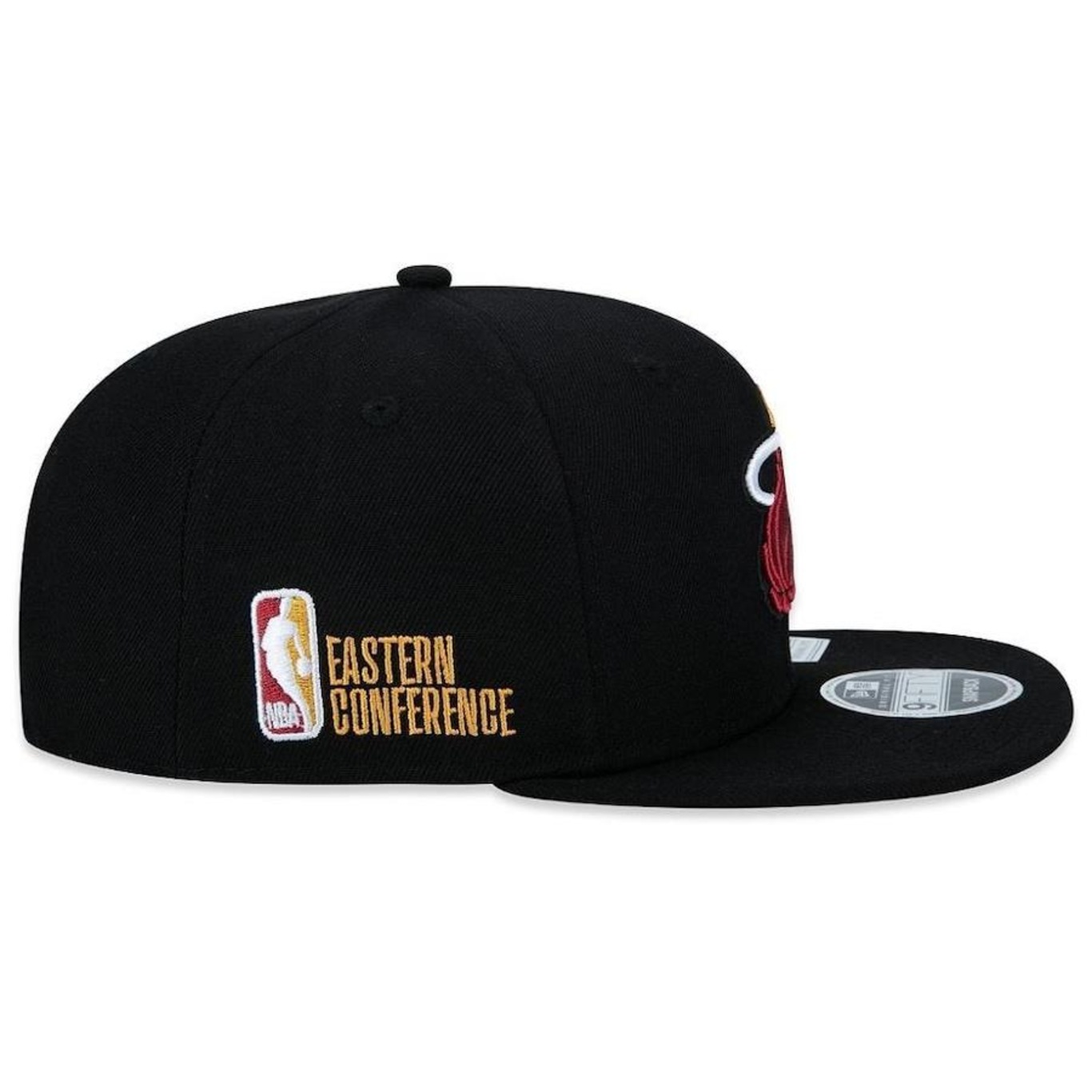 Boné Aba Reta New Era 950 Miami Heat Core - Snapback - Adulto - Foto 6