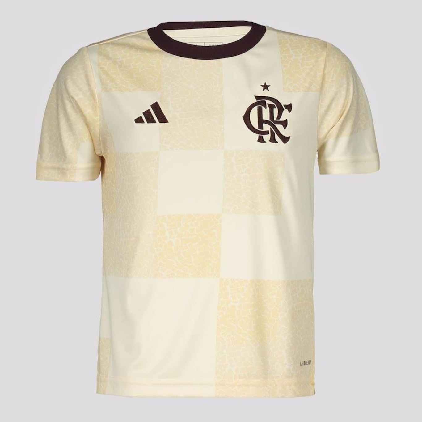 Camisa do Flamengo 2024 adidas Pré Jogo - Infantil - Foto 1