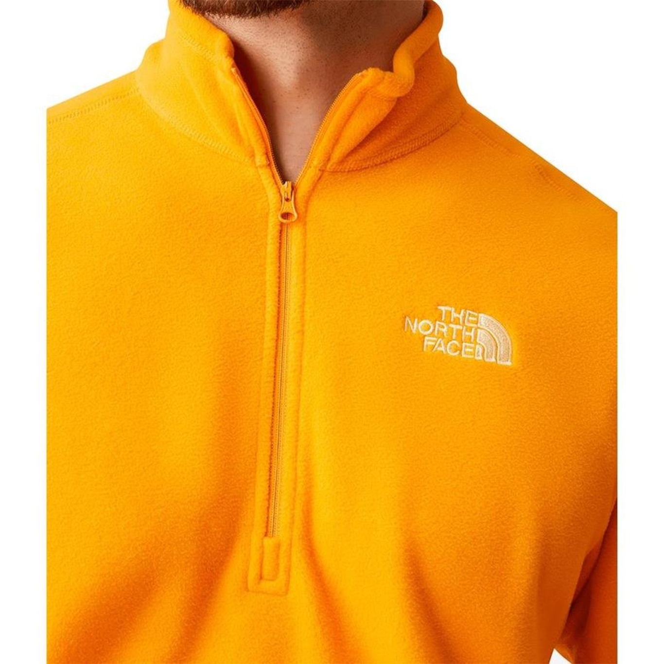 Blusão de Moletom sem Capuz The North Face Fleece Glacier Zip - Masculino - Foto 4