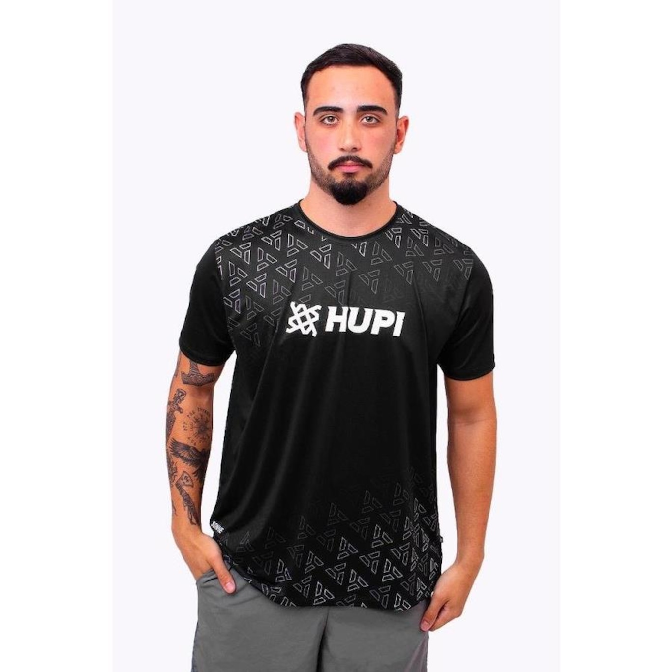 Camiseta Hupi Dry Ninja - Masculina - Foto 1