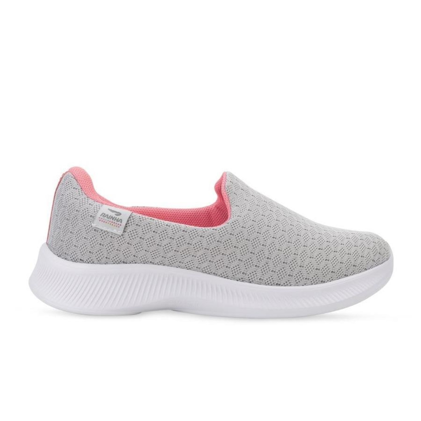 Kit Tênis Slip On Rainha Iii + Meia - Feminino - Foto 2