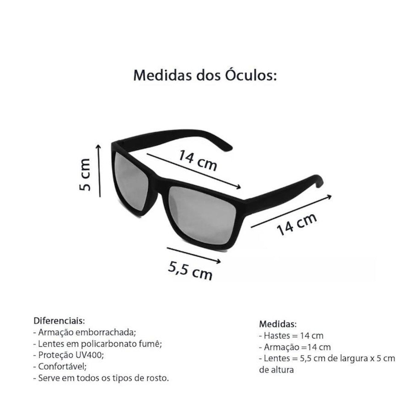 Óculos de Sol Masculino Hd Blackout Ii Lentes Polarizadas Wayfare Uv - Foto 3