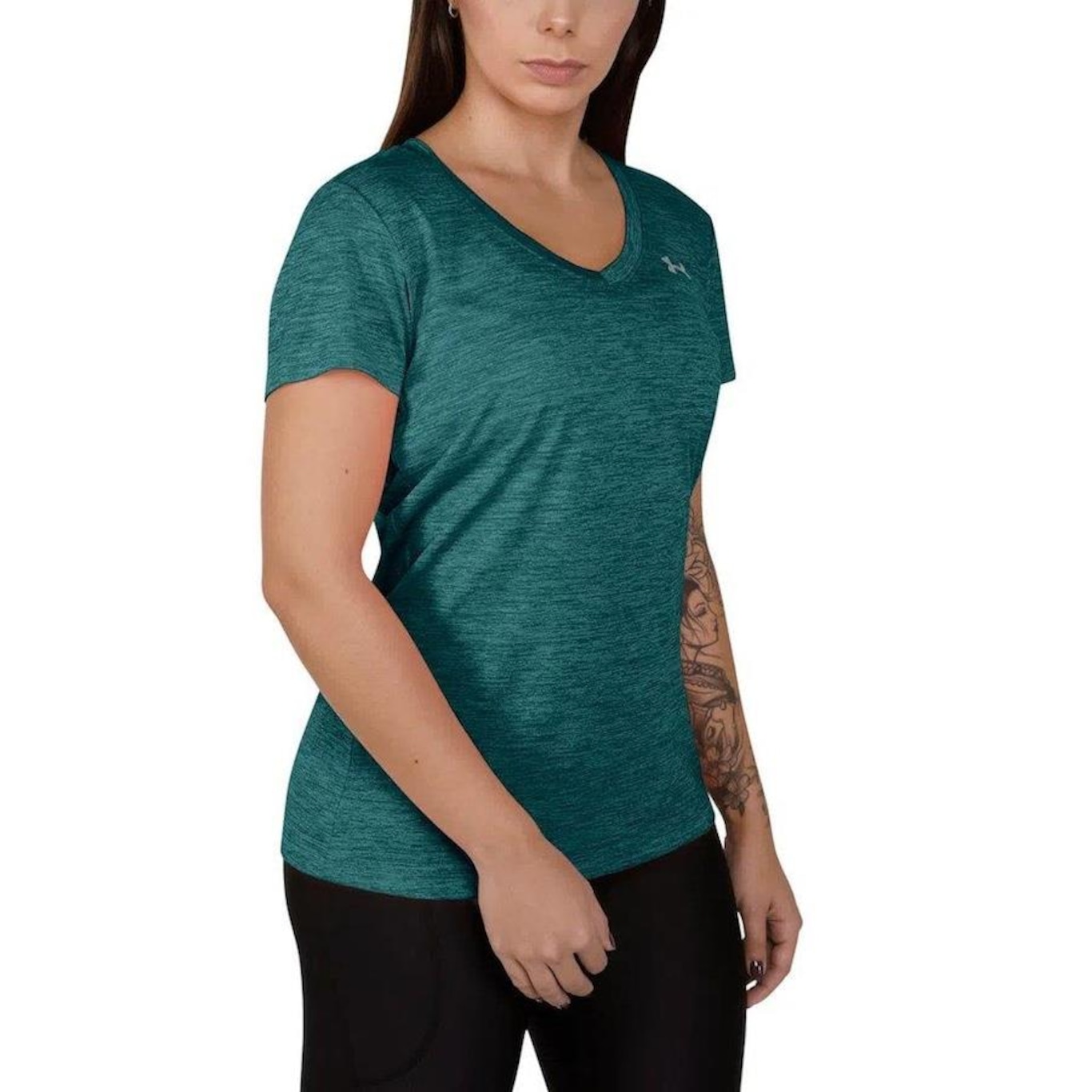 Camiseta Under Armour Tech Short - Feminina - Foto 1