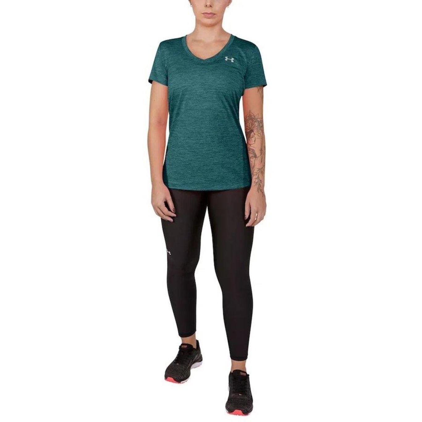 Camiseta Under Armour Tech Short - Feminina - Foto 3