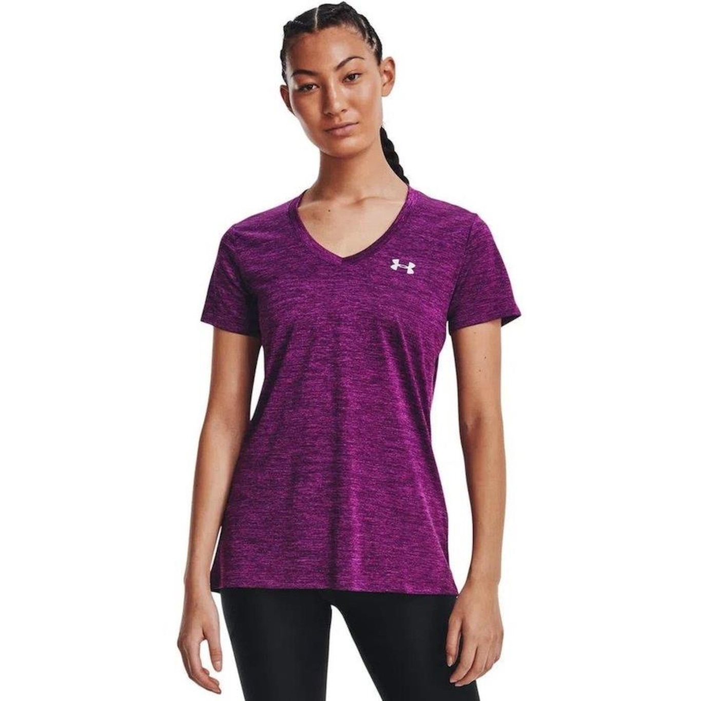 Camiseta Under Armour Tech Short - Feminina - Foto 1