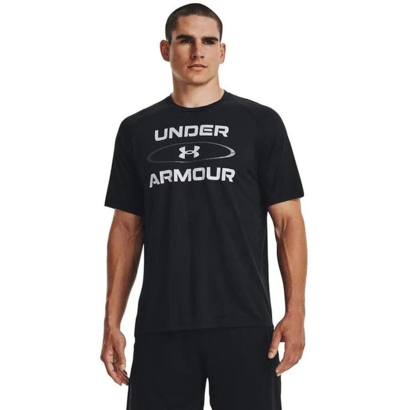 Camiseta Under Armour Tech 2.0 Wm Gp - Masculina - Foto 1