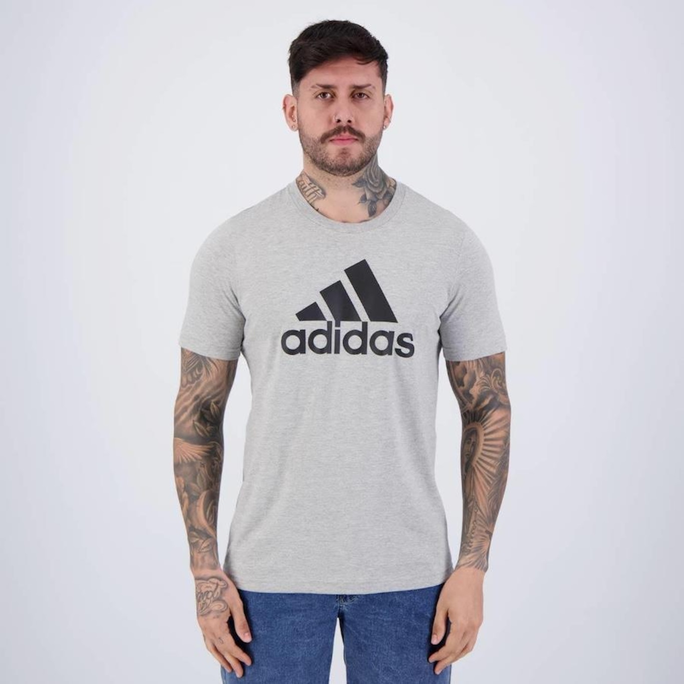 Camiseta Adidas Big Logo  - Masculina - Foto 1