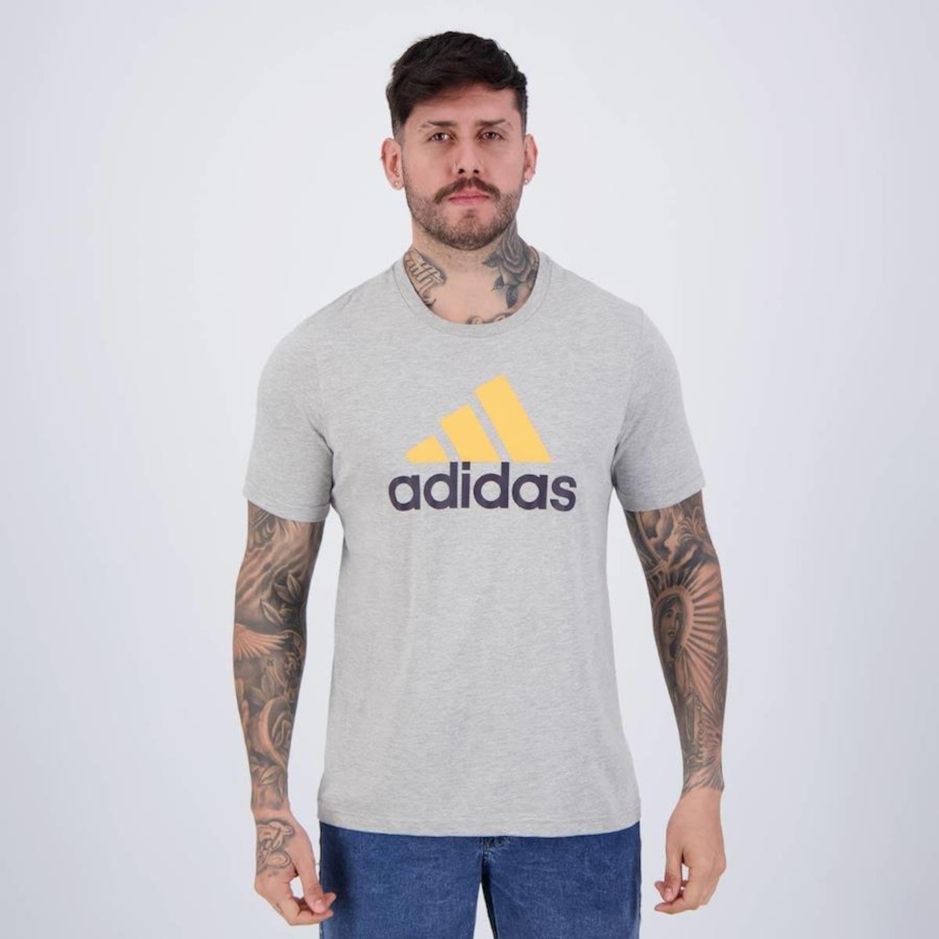 Camiseta Adidas Basic Bos Big Logo  - Masculina - Foto 1