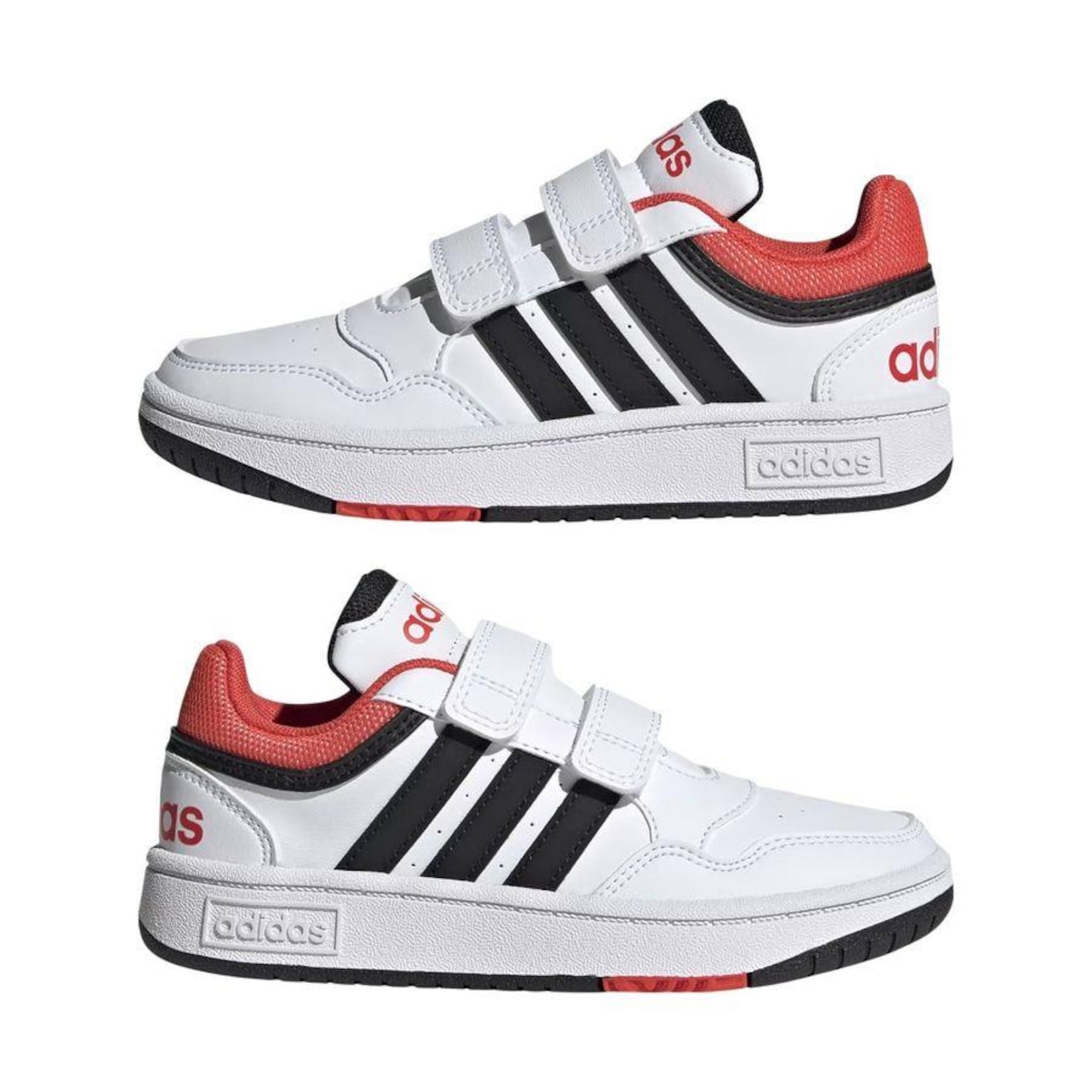 Tênis adidas Hoops 3.0 - Infantil - Foto 5