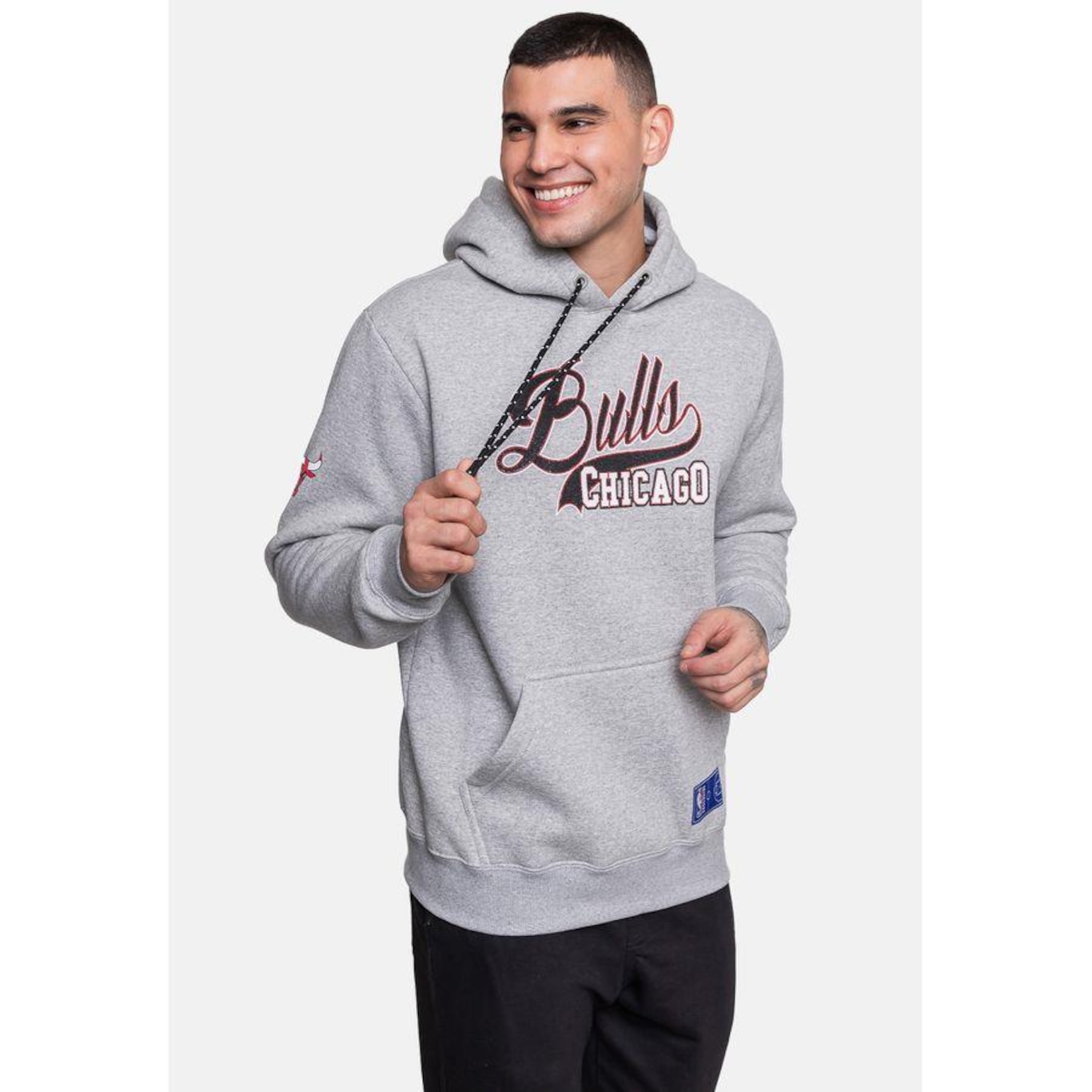 Blusão de Moletom com Capuz Nba Street Soul - Masculino - Foto 4