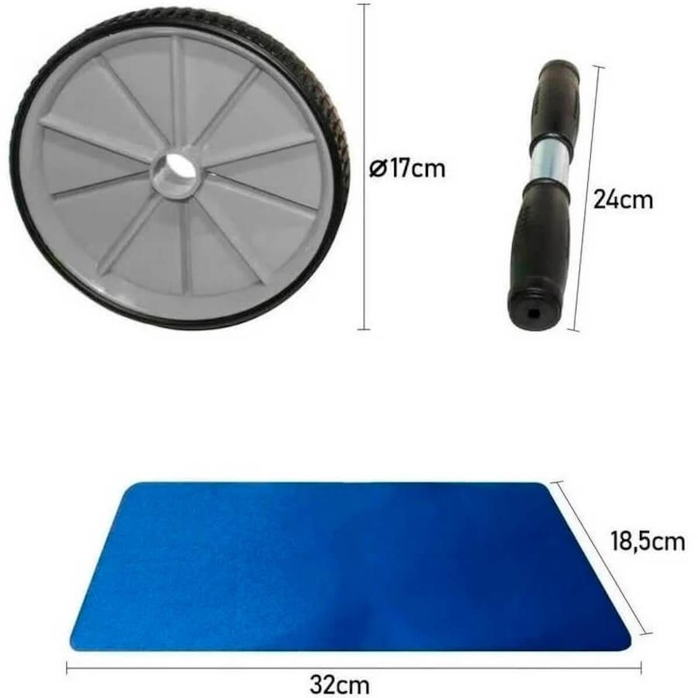 Roda de Exercício Abdominal Mbfit - Foto 3