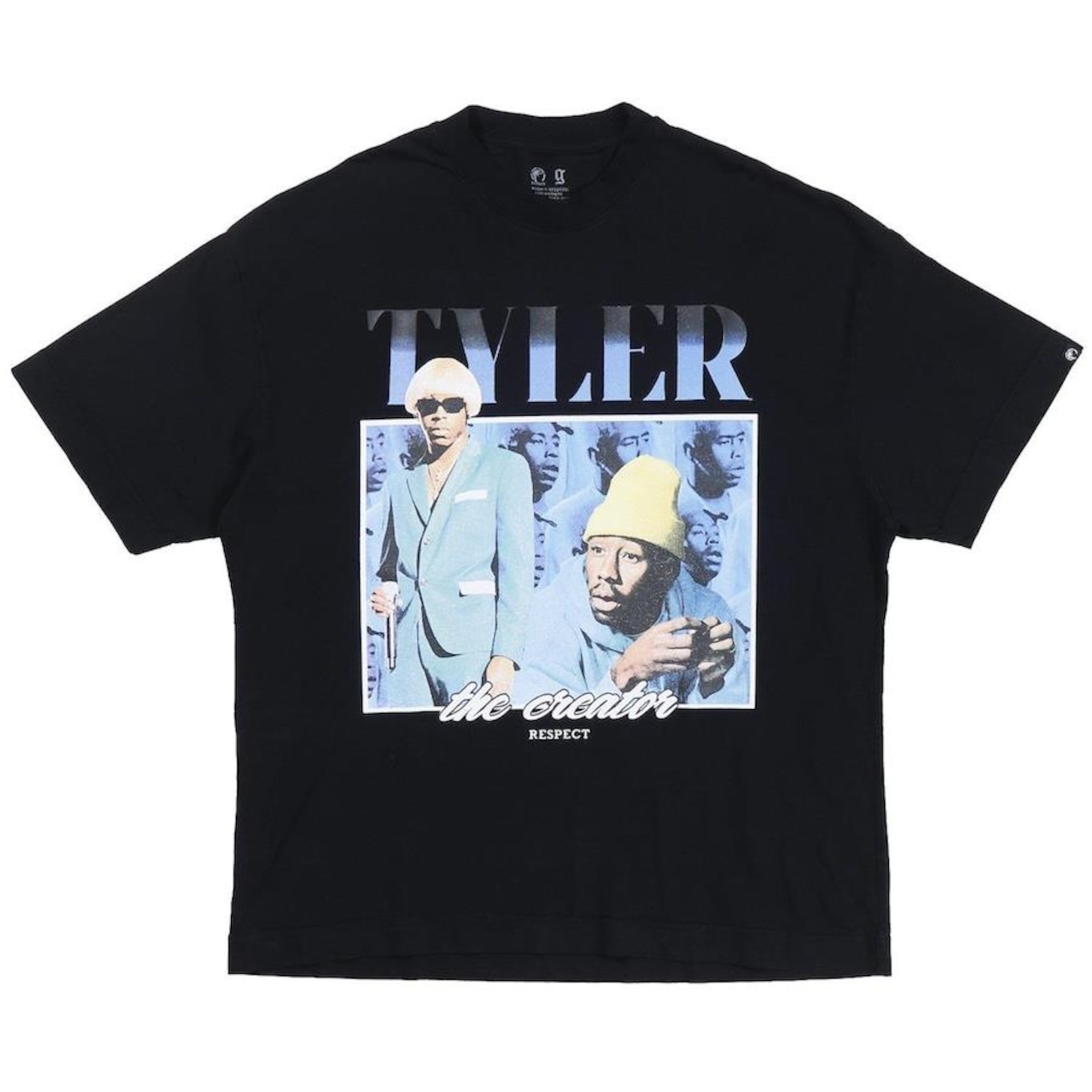 Camiseta Respect Vintage Tyler Oversized - Masculina - Foto 1