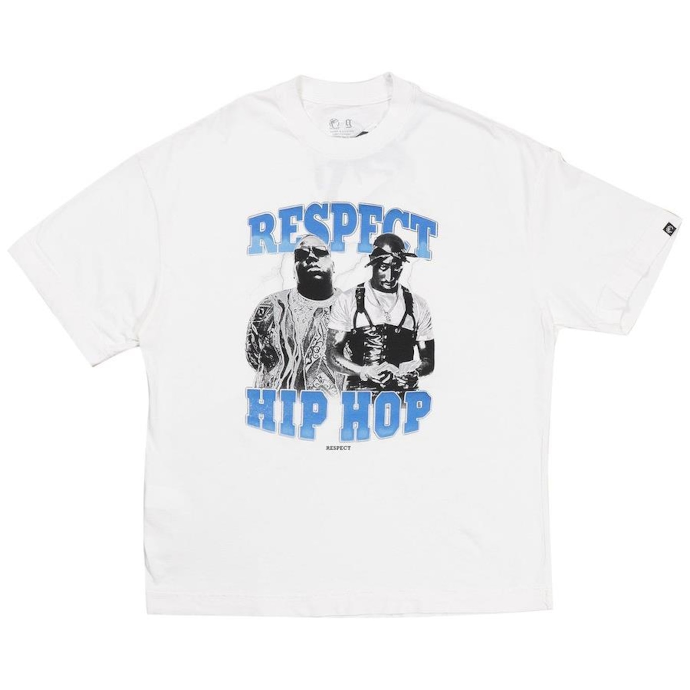 Camiseta Respect Vintage 2Pac And Notorius Oversized - Masculina - Foto 1