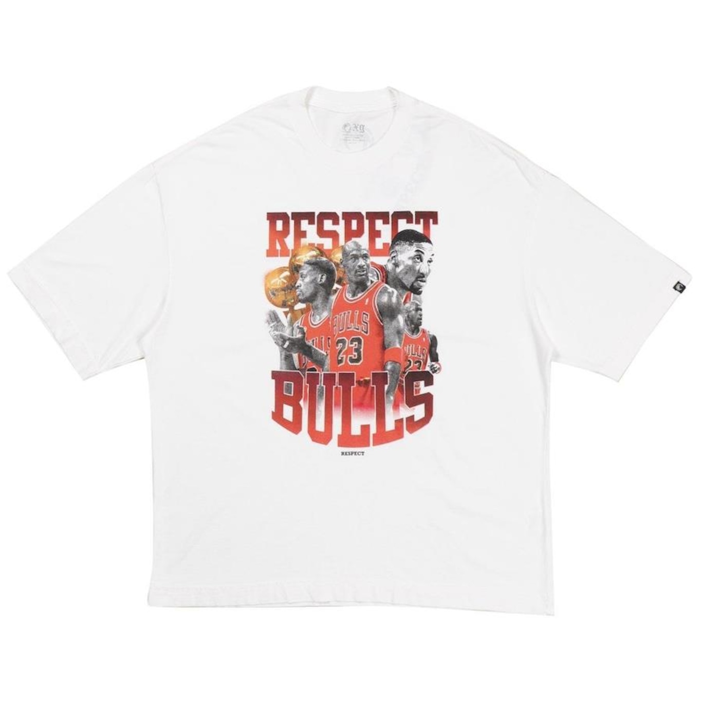 Camiseta Respect Chicago Oversized - Masculina - Foto 1