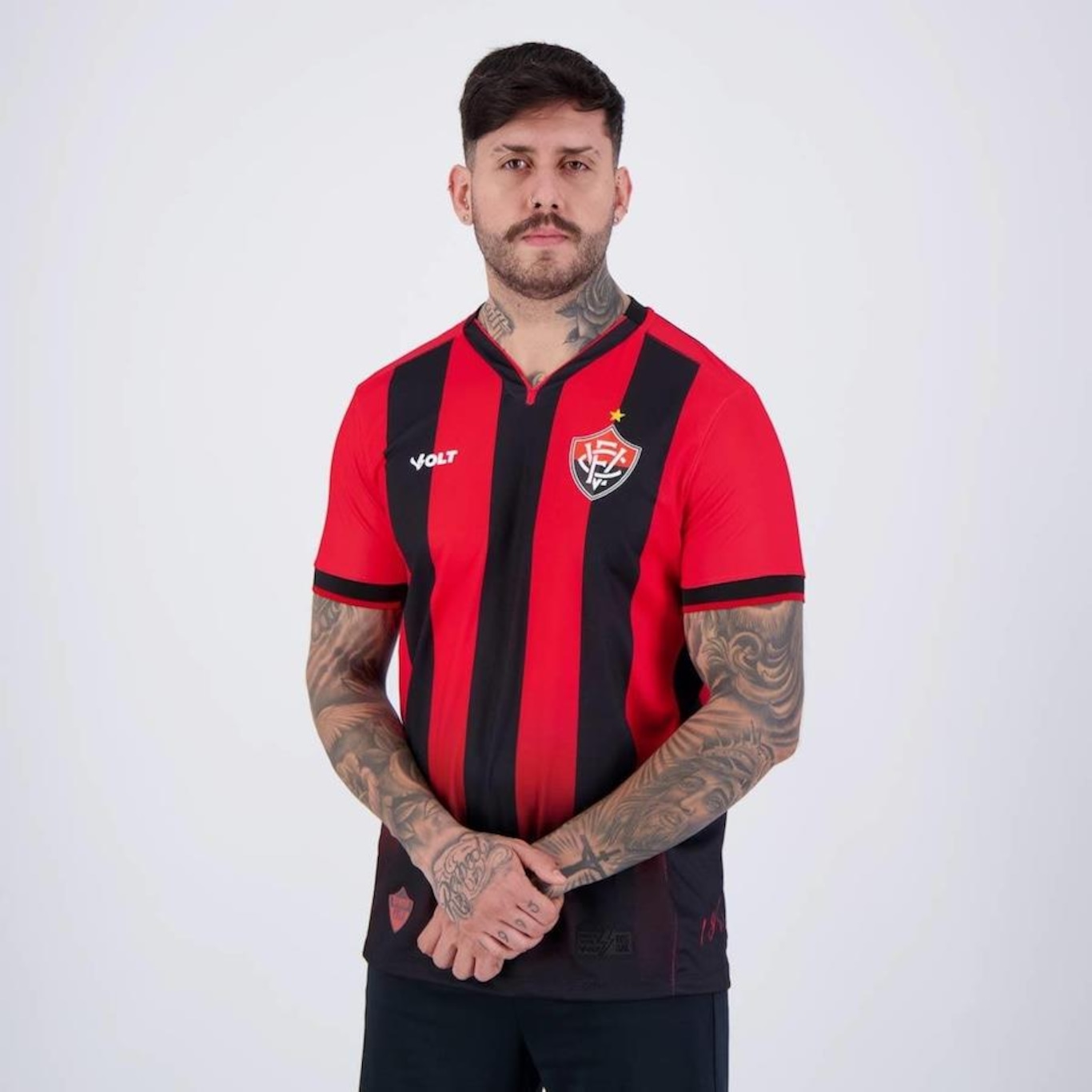 Camisa do Vitória-BA I 24 Volt Masculina Torcedor - Foto 3