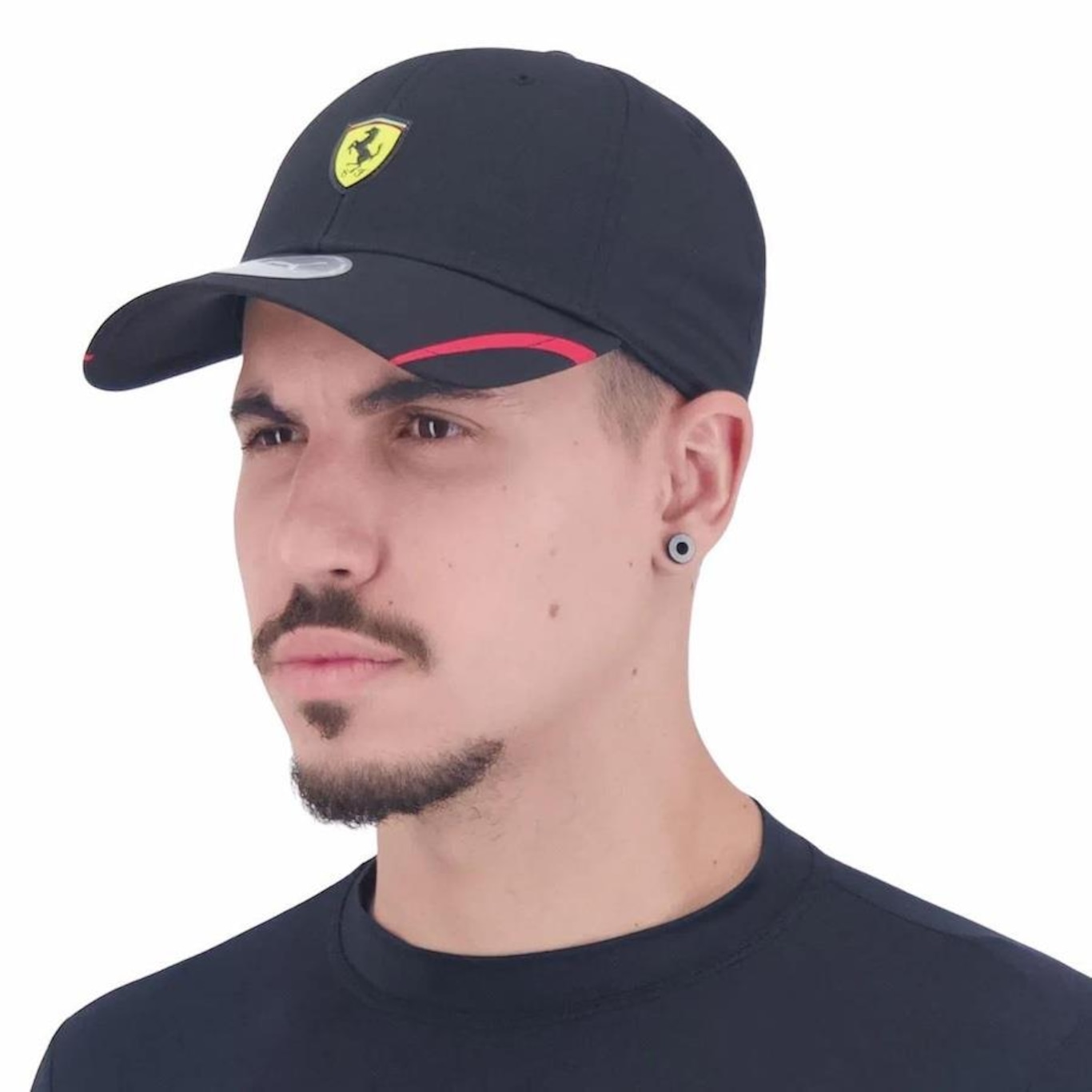 Boné Aba Curva Puma Scuderia Ferrari Sptwr Race Bb I - Strapback - Adulto - Foto 3