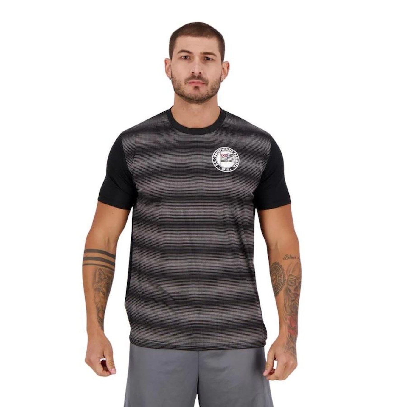 Camisa do Corinthians Spr Timao Sccp Leading - Masculina - Foto 1