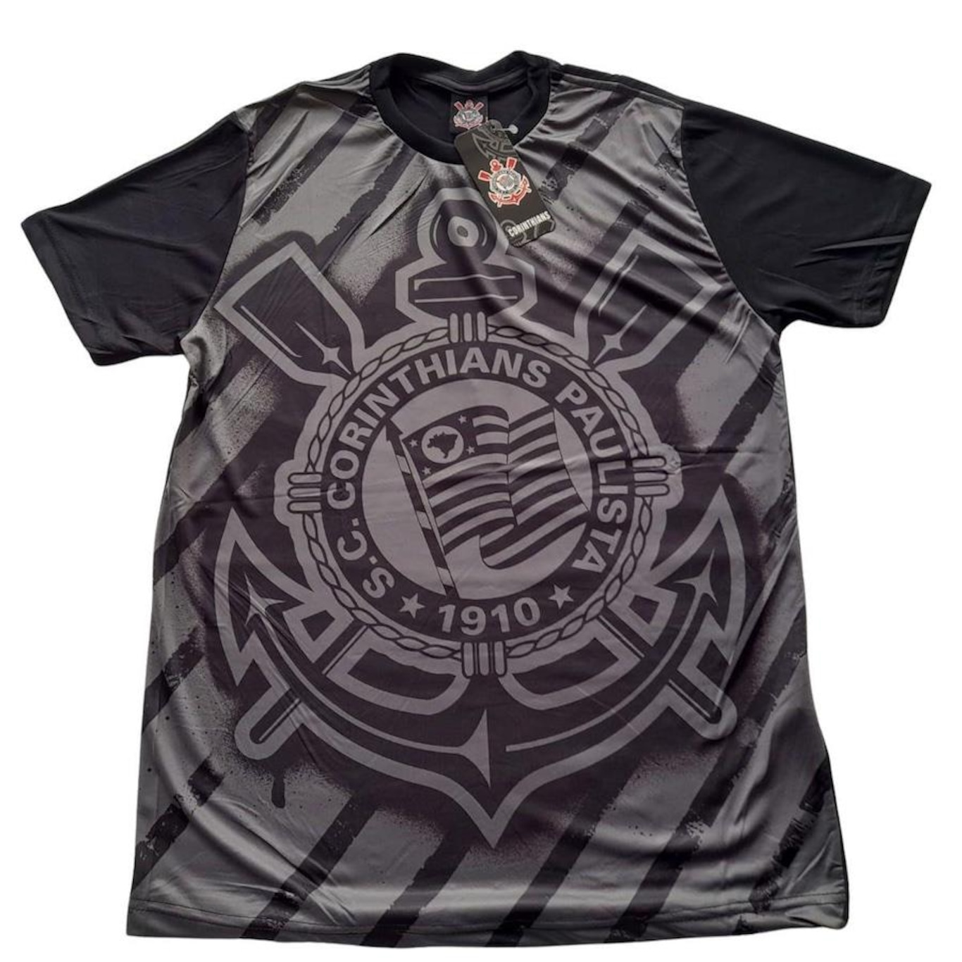 Camisa do Corinthians Spr Timao Tridimensional - Masculina - Foto 1