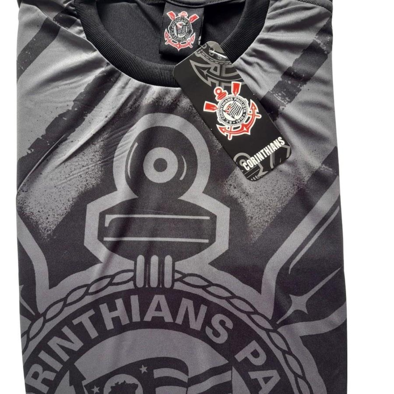 Camisa do Corinthians Spr Timao Tridimensional - Masculina - Foto 4