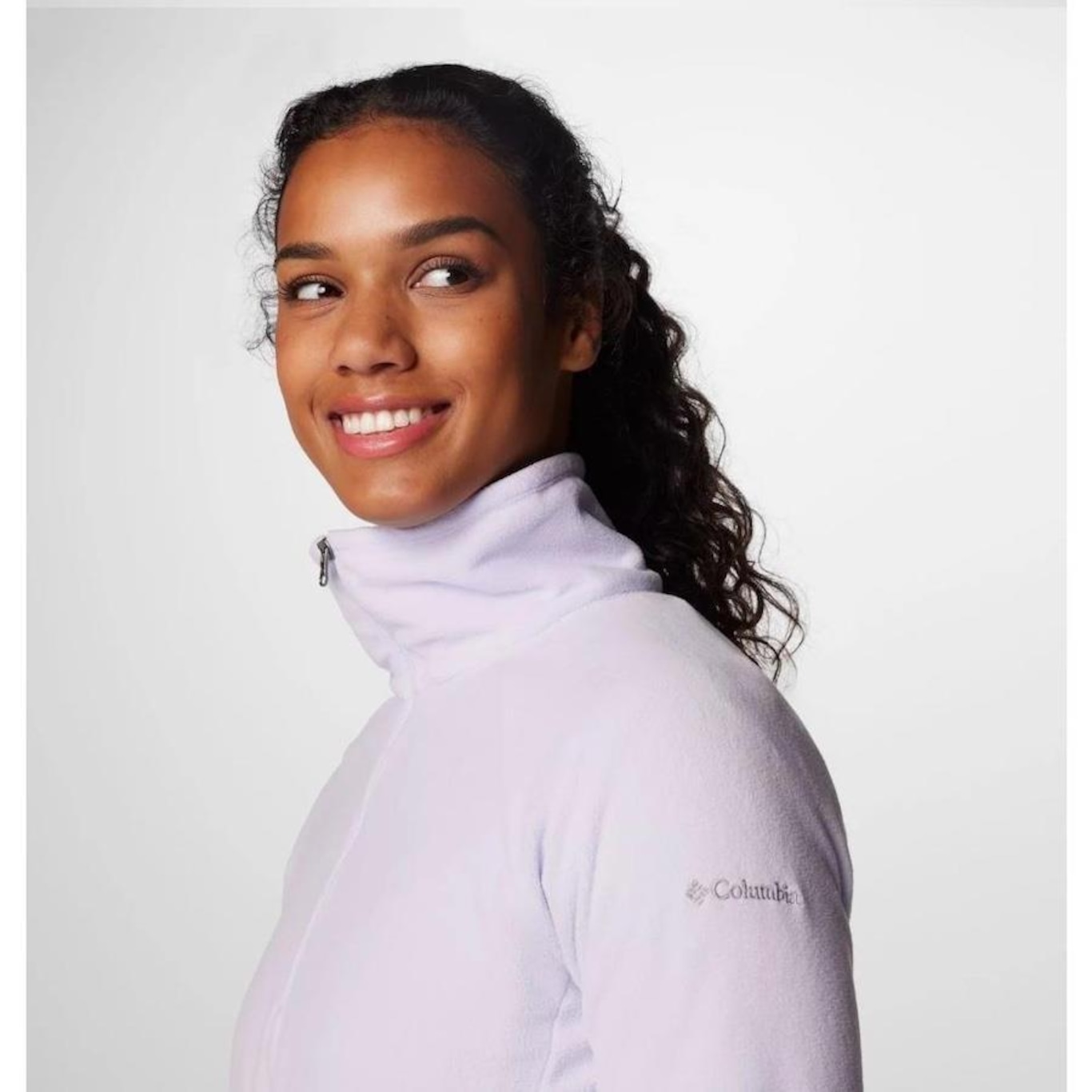 Blusão Columbia Fleece Glacial Iv 1/2 Zip Snowdrift - Feminino - Foto 3