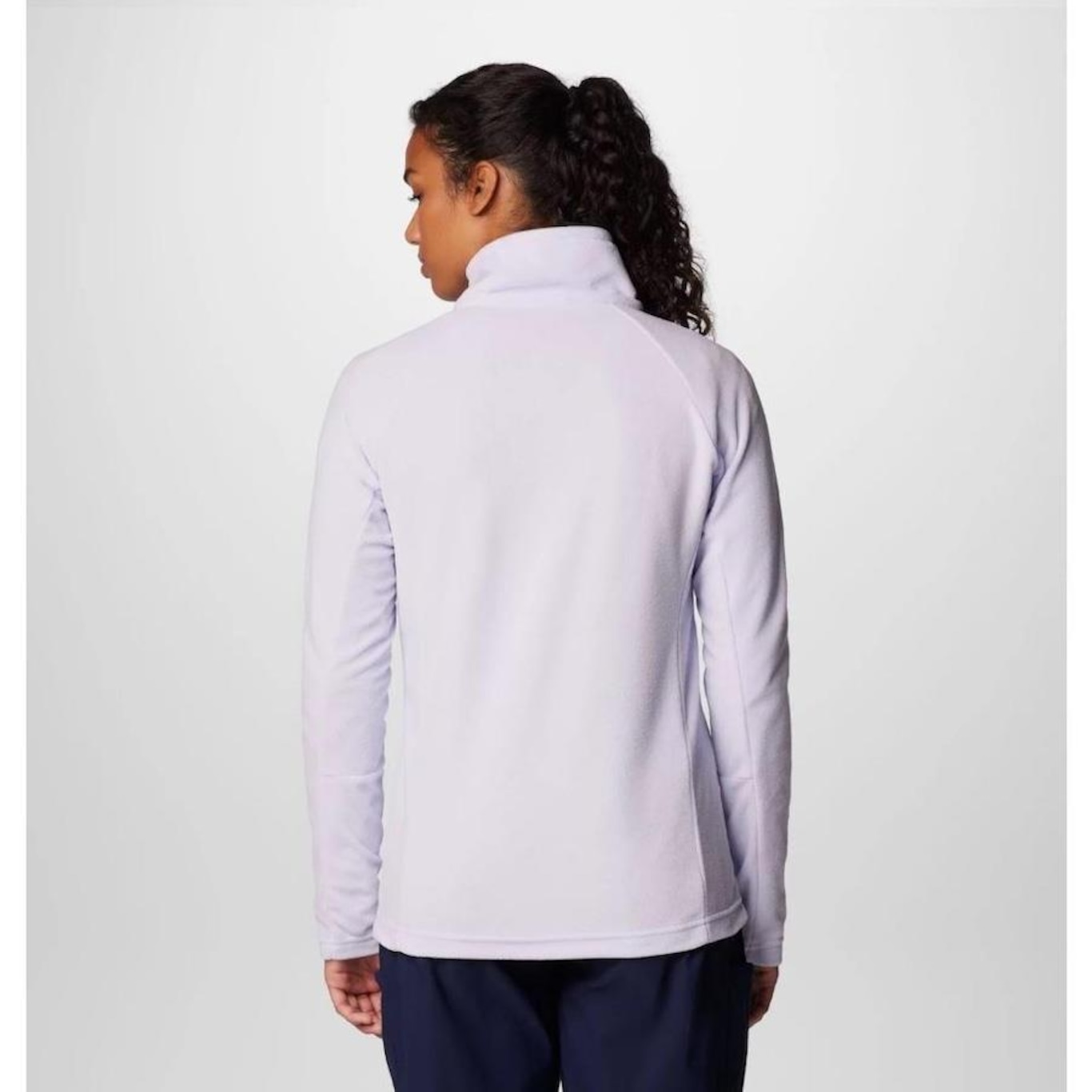 Blusão Columbia Fleece Glacial Iv 1/2 Zip Snowdrift - Feminino - Foto 4