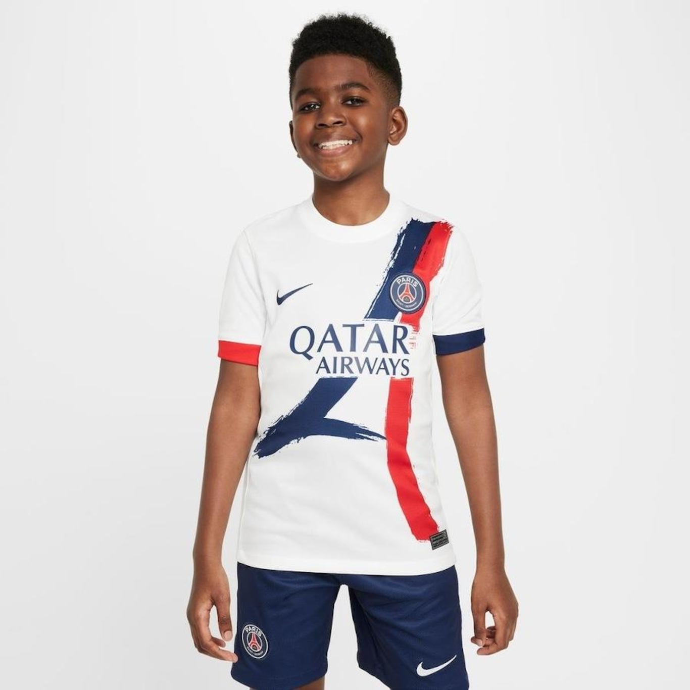 Camisa Paris Saint-Germain Ii 2024/25 Torcedor Pro Nike - Infantil - Foto 1