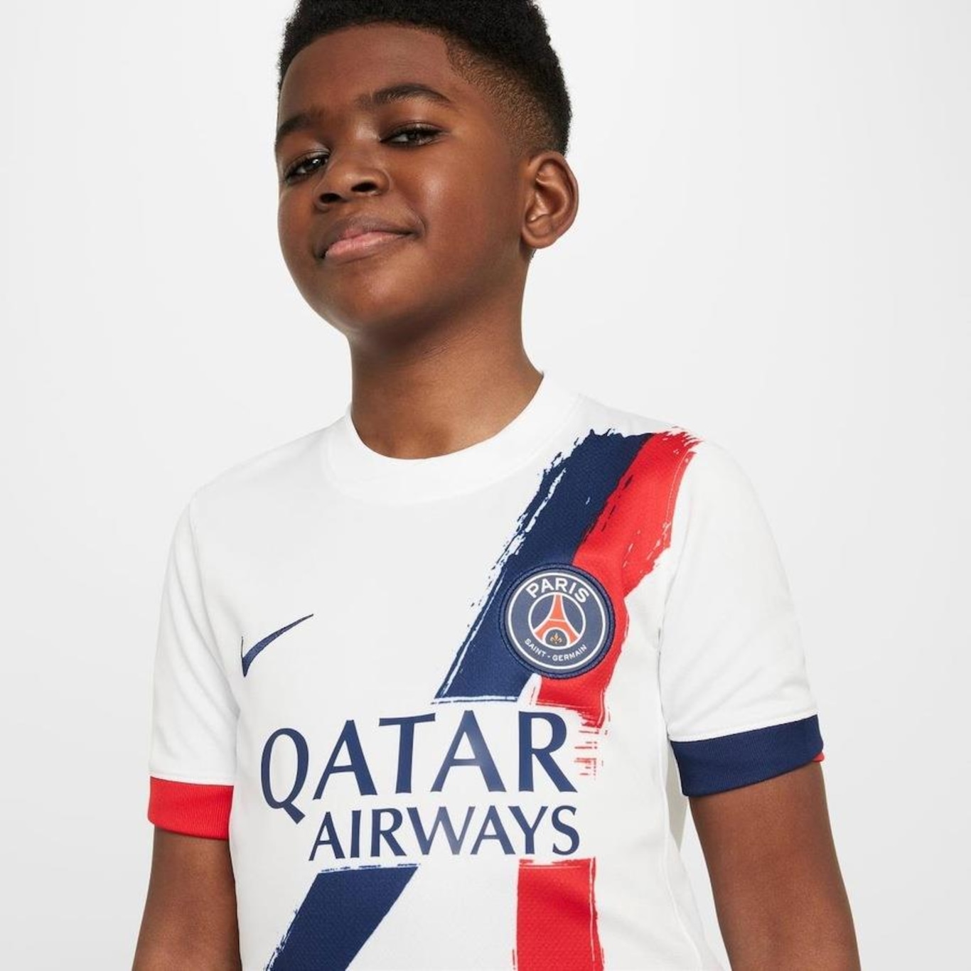 Camisa Paris Saint-Germain Ii 2024/25 Torcedor Pro Nike - Infantil - Foto 3